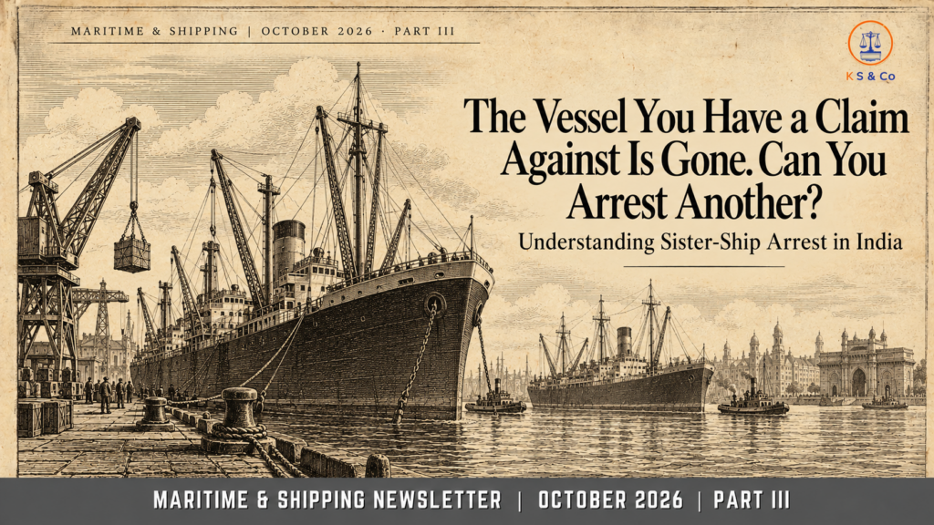 Sister-ship arrest in India